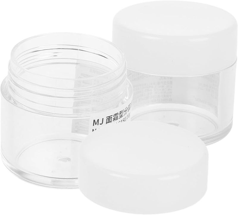 2Pcs 100ml Travel Bottles Empty Lotion Cream Containers For Shampoo Conditioner Skincare - Image 1